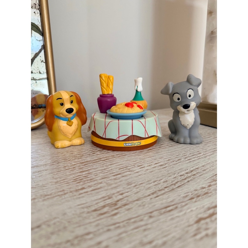 Fisher Price Little People Lady and the Tramp Set